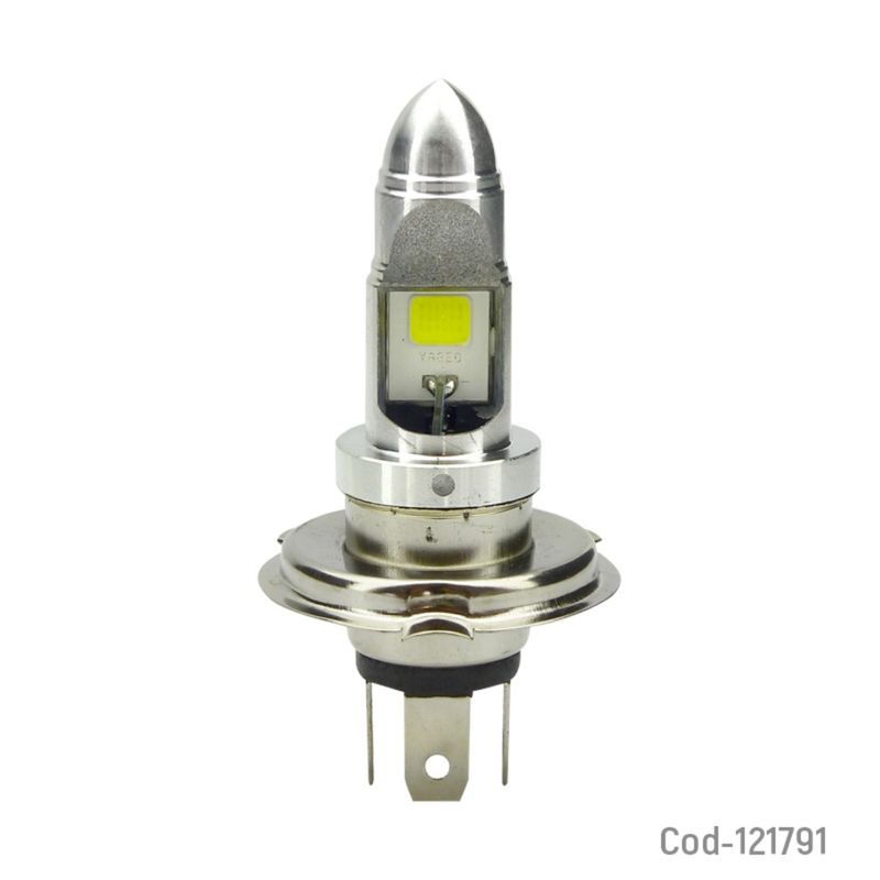 OEM - AMPOLLETA PARA MOTO H-4 LED COB AC-DC 1224V