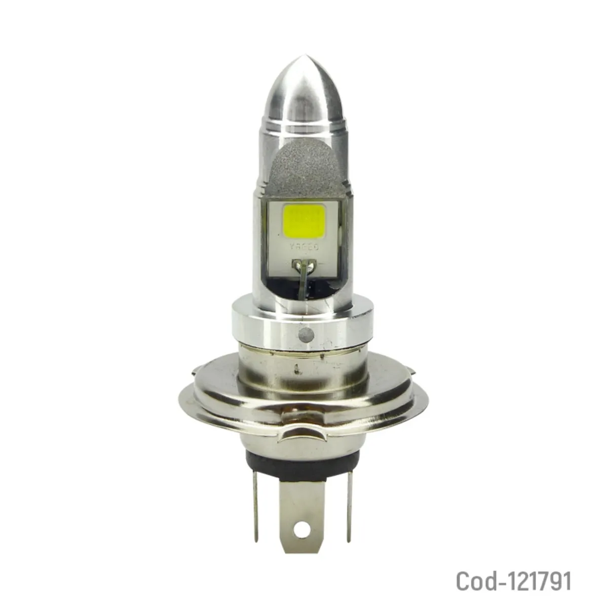 OEM - AMPOLLETA PARA MOTO H-4 LED COB AC-DC 1224V