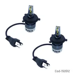 OEM - AMPOLLETA H-4 MODF10 LUZ BLANCA 12-24 VOLT SET X 2 PCS