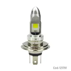 OEM - AMPOLLETA PARA MOTO H-4 LED COB AC-DC 1224V