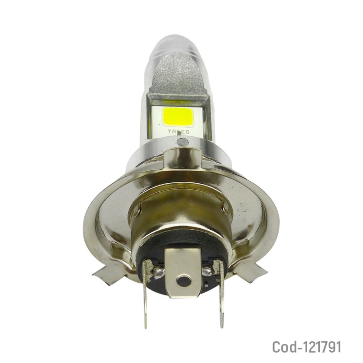 OEM - AMPOLLETA PARA MOTO H-4 LED COB AC-DC 1224V