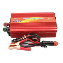 GENERICO - Inversor de Voltaje 1000W 12V a 220V con Protección
