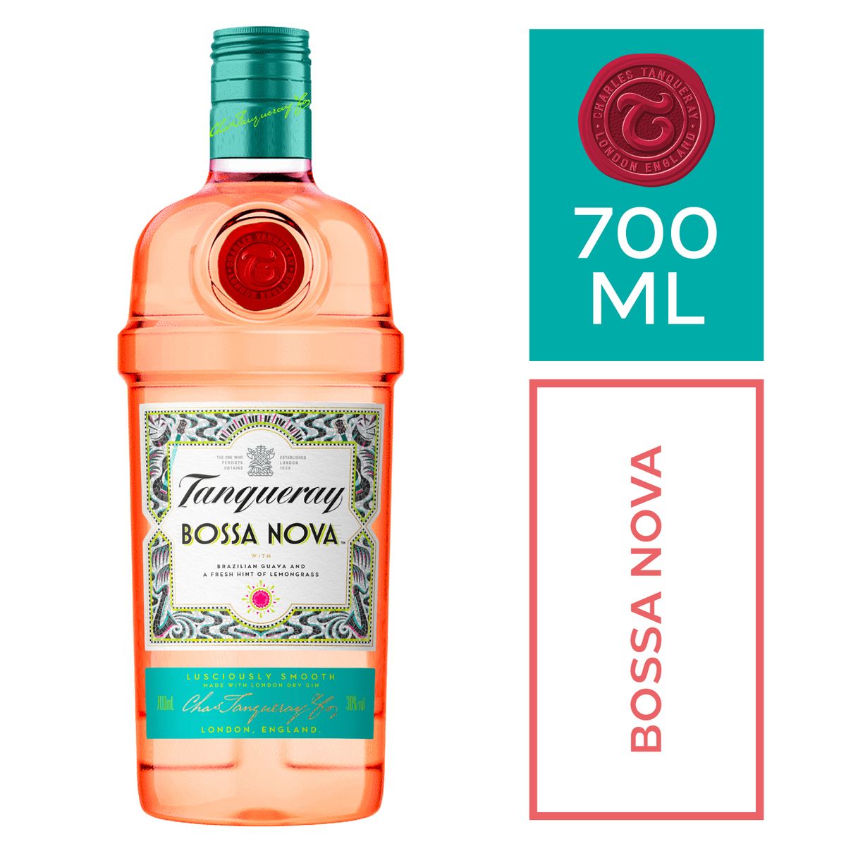 TANQUERAY - Gin Tanqueray Bossa Nova 700cc