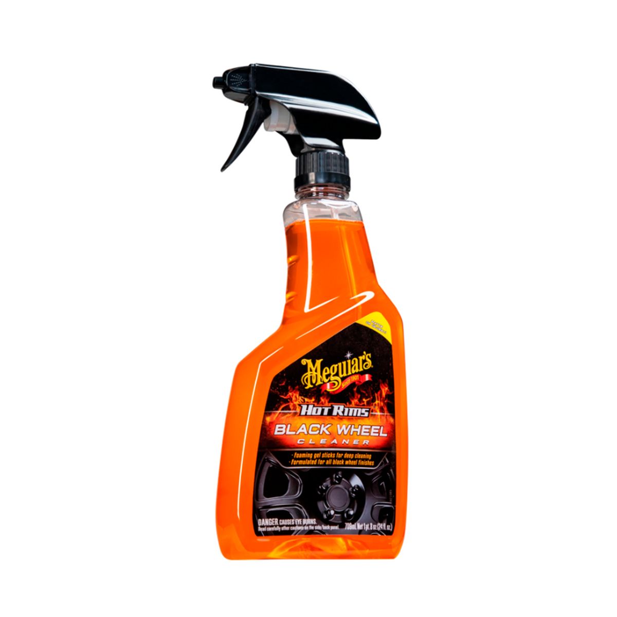 MEGUIARS - Limpiador de Llantas Negras Meguiars Hot Rims Black Wheel Cleaner