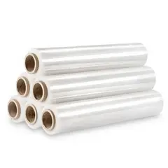 GENERICO - Pack 6 Rollos Stretch Film Transparente 6 2.3KG 470M