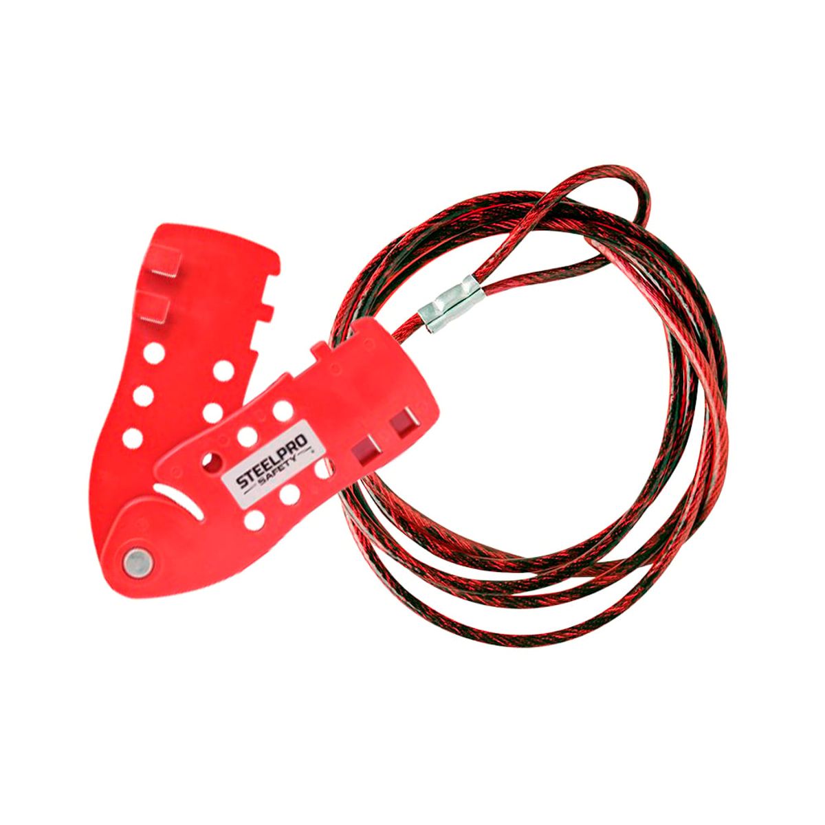 STEELPRO - Bloqueo Ajustable Con Cable De 2 Metros