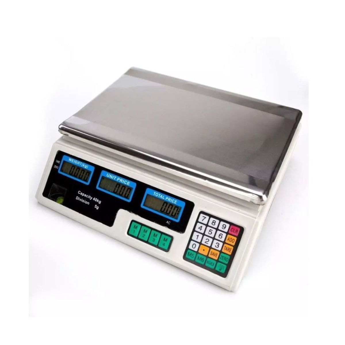 GENERICO - Pesa Digital 40kg 220v Sobremesa Báscula Comercial Grande