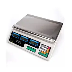 GENERICO - Pesa Digital 40kg 220v Sobremesa Báscula Comercial Grande