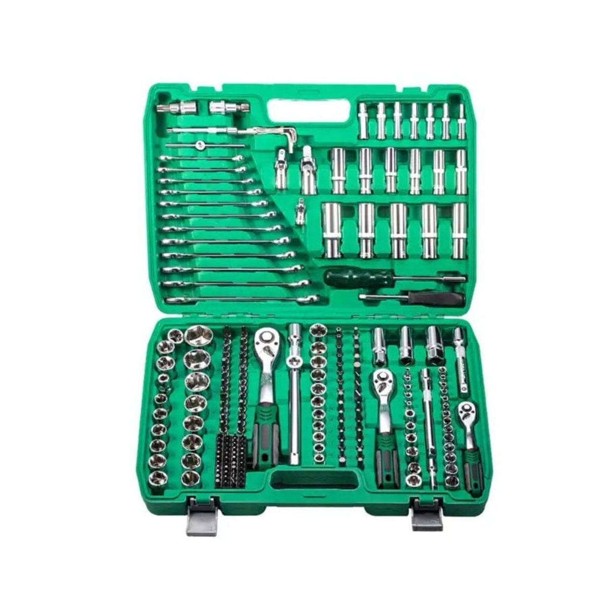 GENERICO - Caja De Herramientas Dados Y Llaves 216 Piezas Kit Completo