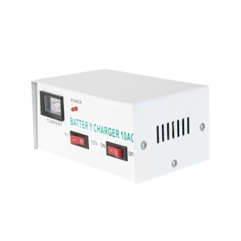 GENERICO - Cargador De Batería Partidor 12v Para Autos Y Camionetas 10Amp