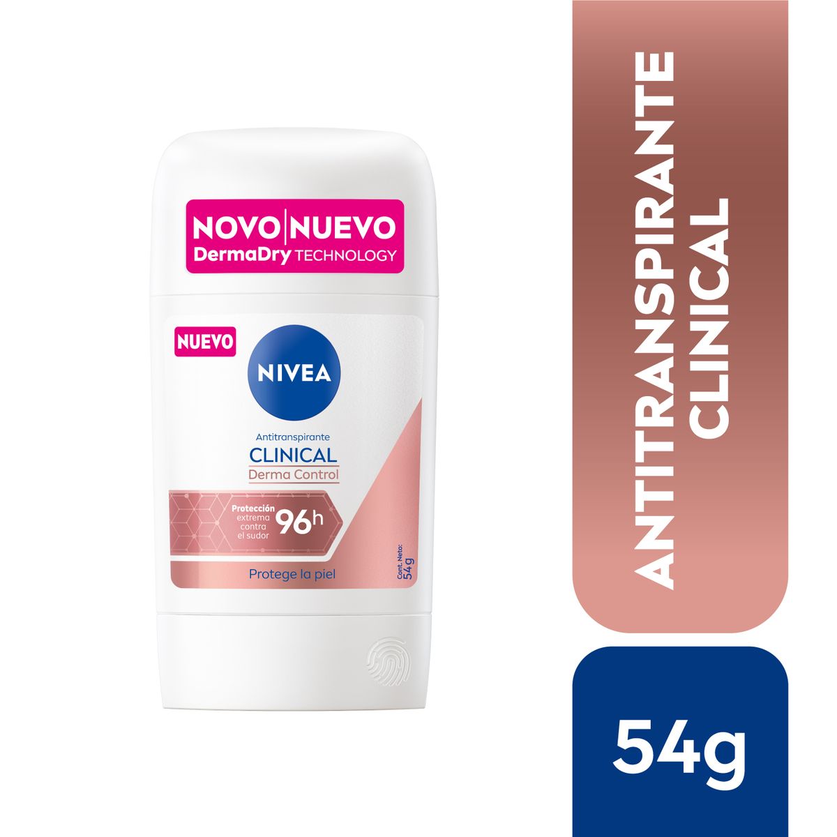 NIVEA - NIVEA Clinical Antitranspirante en barra femenino 50ml