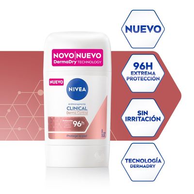 Imagen 2 del producto Clinical Antitranspirante en barra femenino 50ml