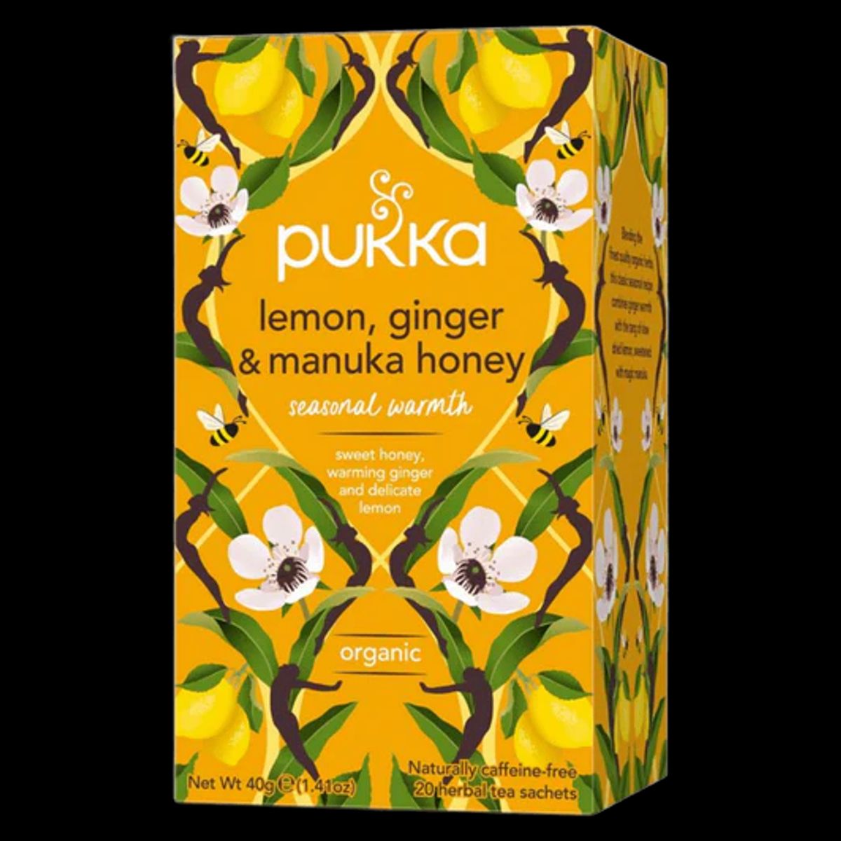 PUKKA - Pukka tea lemon ginger and manuka honey 20s