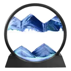 GENERICO - Reloj de Arena y Agua Sensorial con Paisajes 3D
