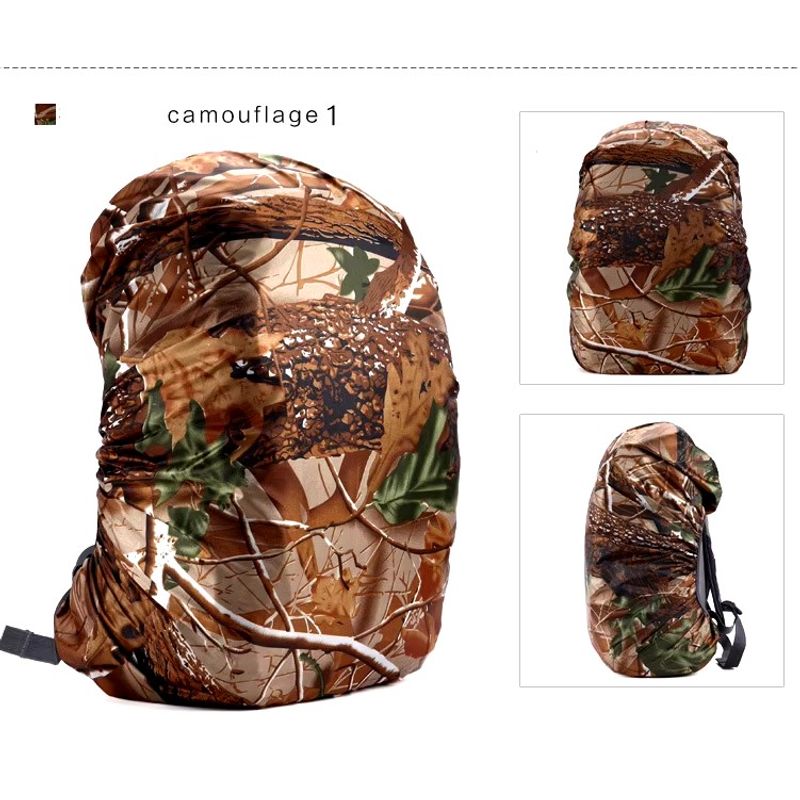 GENERICO - Funda cobertor cubre mochilas impermeable de 60 litros