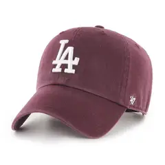 47 - Jockey Los Angeles Dodgers Dark Maroon Clean - Rojo