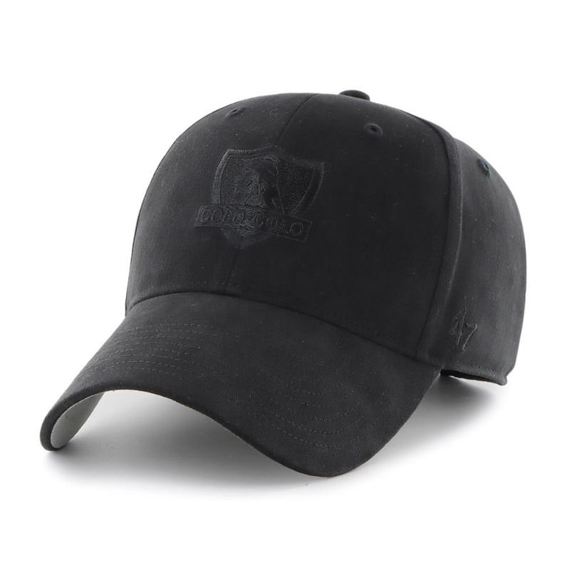 47 - Jockey Colo-Colo Escudo All Black - Negro