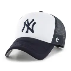 47 - Jockey New York Yankees Tri Tone MVP Trucker Navy