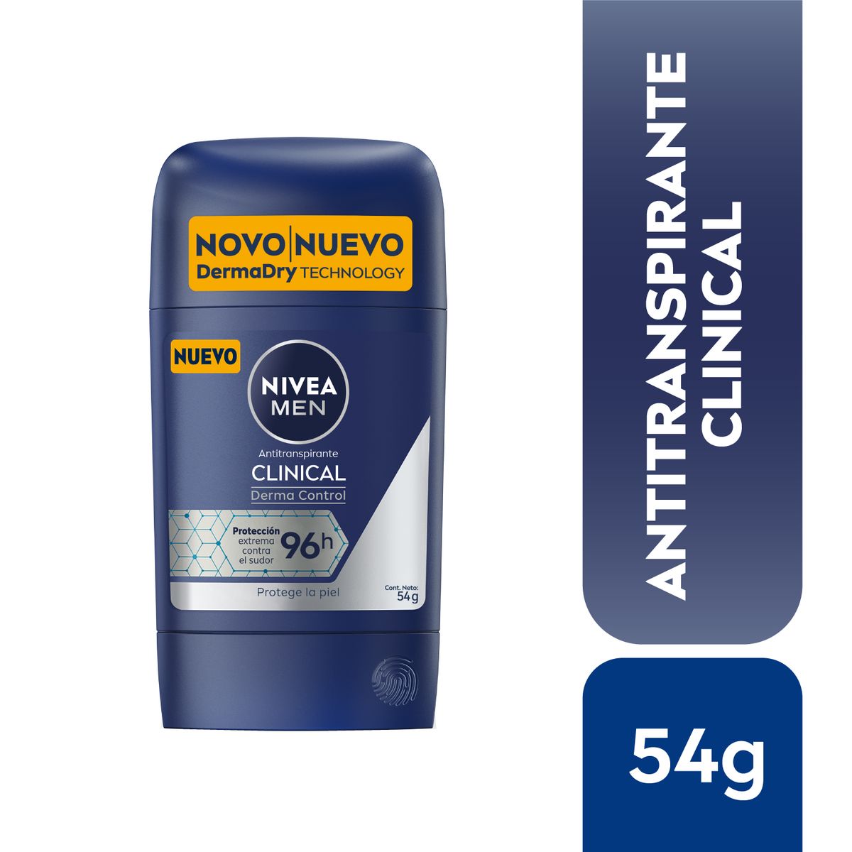 NIVEA - NIVEA Clinical Antitranspirante en barra masculino 50ml