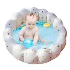 CRUSEC - Piscina Inflable Bebes Unisex Transportable Agua o Pelotas
