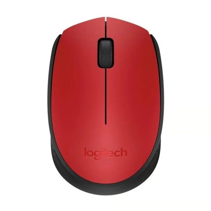 LOGITECH - Mouse Inalambrico Logitech M170 Rojo