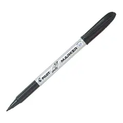 PILOT - Marcador Permanente CDDVD Extra Fina Negro