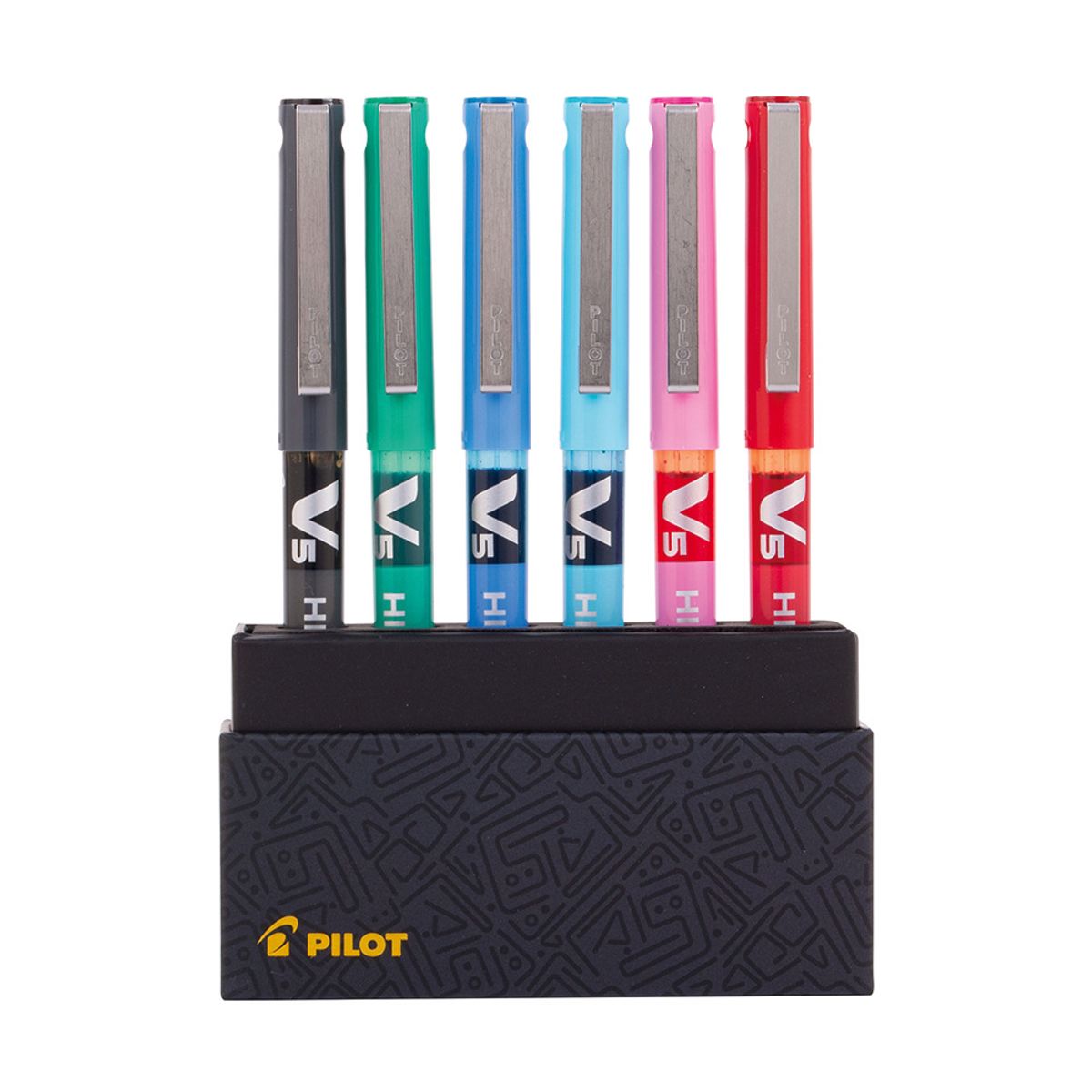 PILOT - Set 6 lápices Tinta Hi-Tecpoint 05mm Pilot