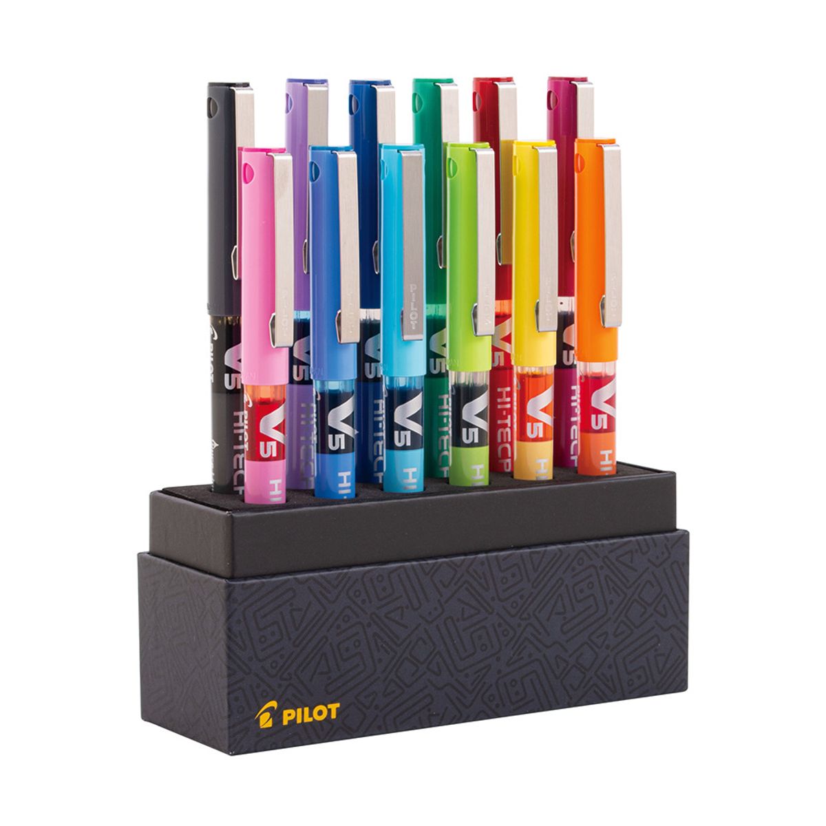 PILOT - Set 12 Lápices Tinta Hi-Tecpoint 05mm Pilot