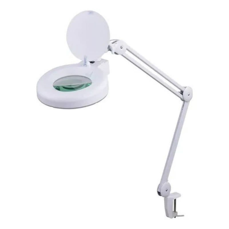 ANGELES DEL HOGAR - Lampara Lupa Led Con Soporte De Mesa