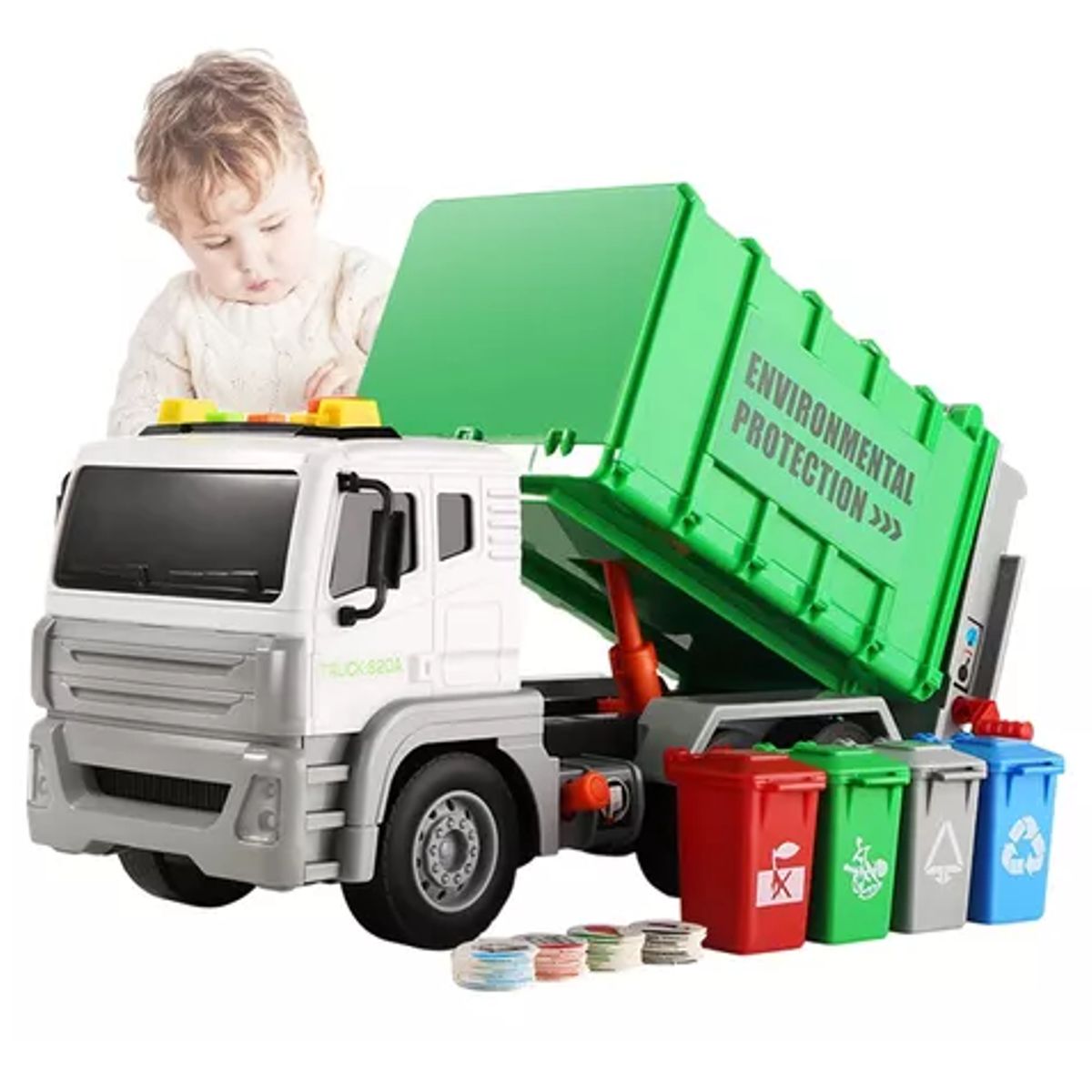 GENERICO - Clasificación De Juguetes Para Camiones De Basura