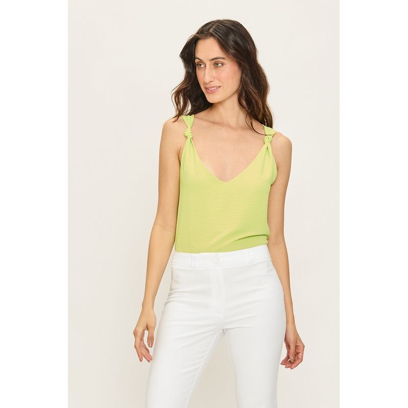 ASH - Blusa Sin Mangas Lima Mujer Ash
