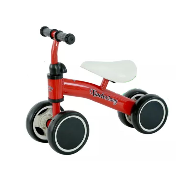 GENERICO - BICICLETA APRENDIZAJE CORRE PASILLO NIÑOS COLOR ROJO