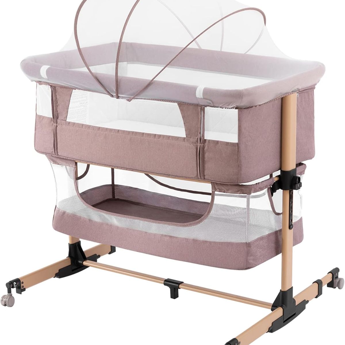 VOYAGE - Cuna Colecho SleepSide Kaki