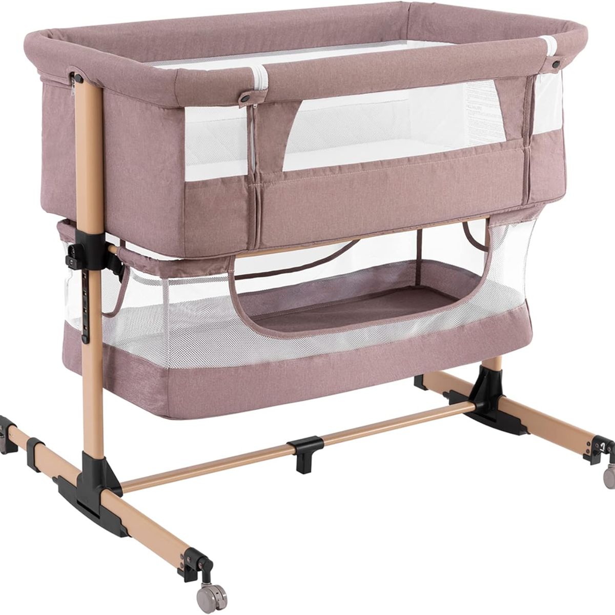 VOYAGE - Cuna Colecho SleepSide Kaki