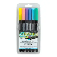 LYRA - Aqua Brush Duo - Set 6 Pasteles