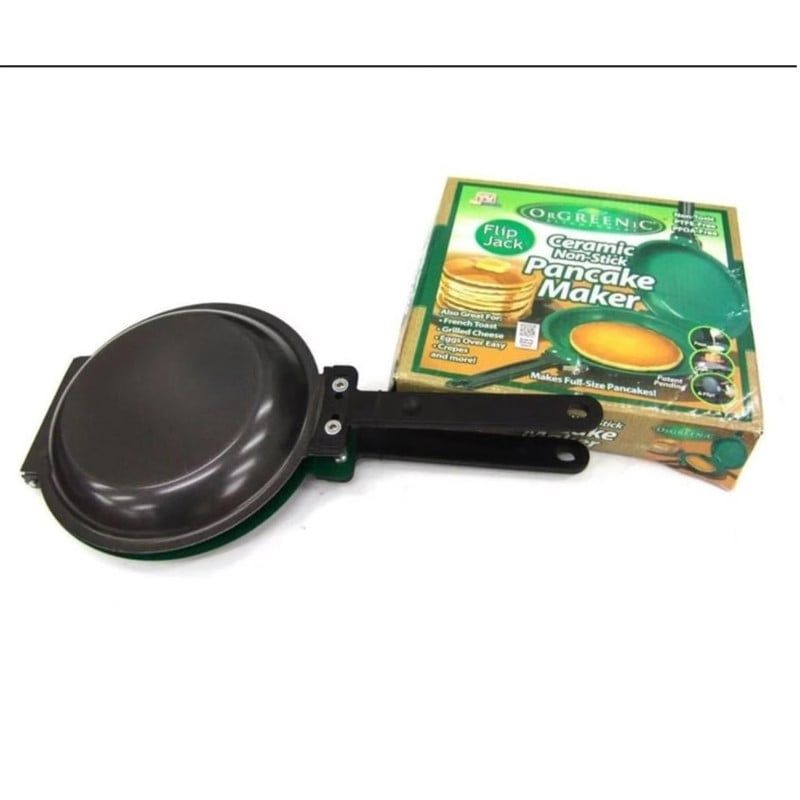 ANGELES DEL HOGAR - Sarten Flip Pancake Cerámico Antiadherente