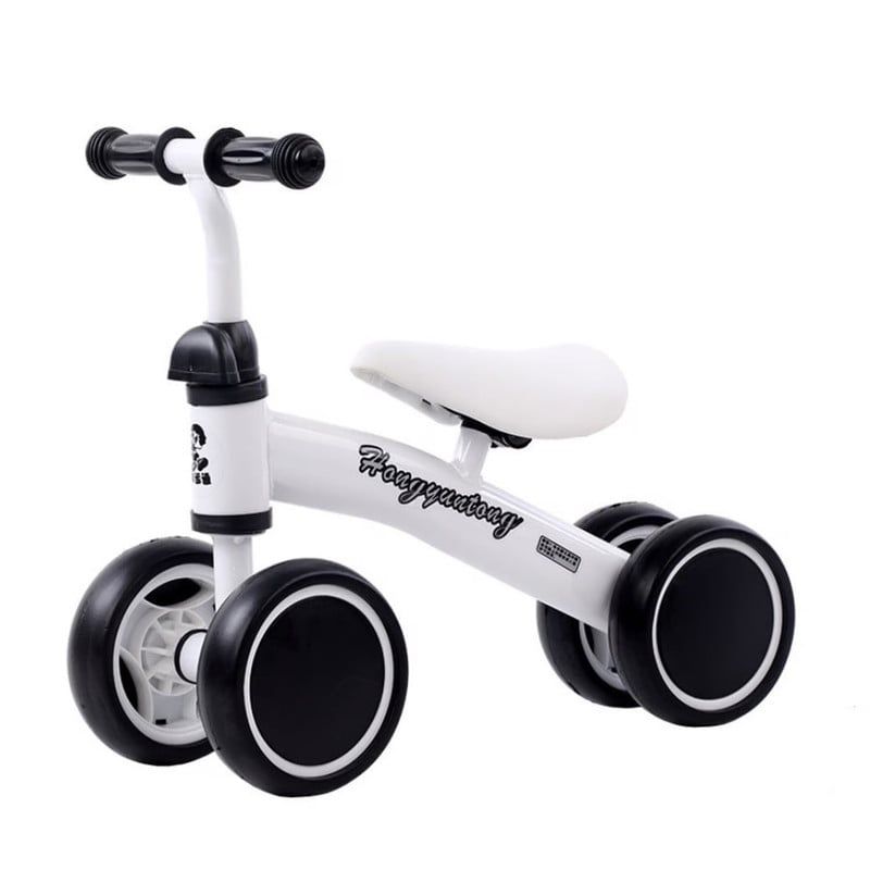 ANGELES DEL HOGAR - Bicicleta Mini Andador Aprendizaje Equilibrio Niños Blanco