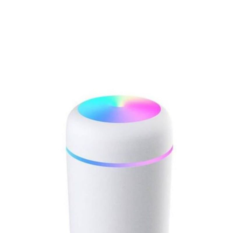 ANGELES DEL HOGAR - Humidificador Difusor Purificador Ultrasónico Luz Led 300ml