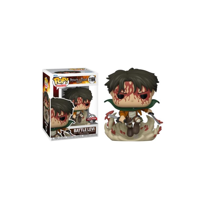 FUNKO - Funko Pop Attack on Titan Battle Levi N°1169 Aexclusive