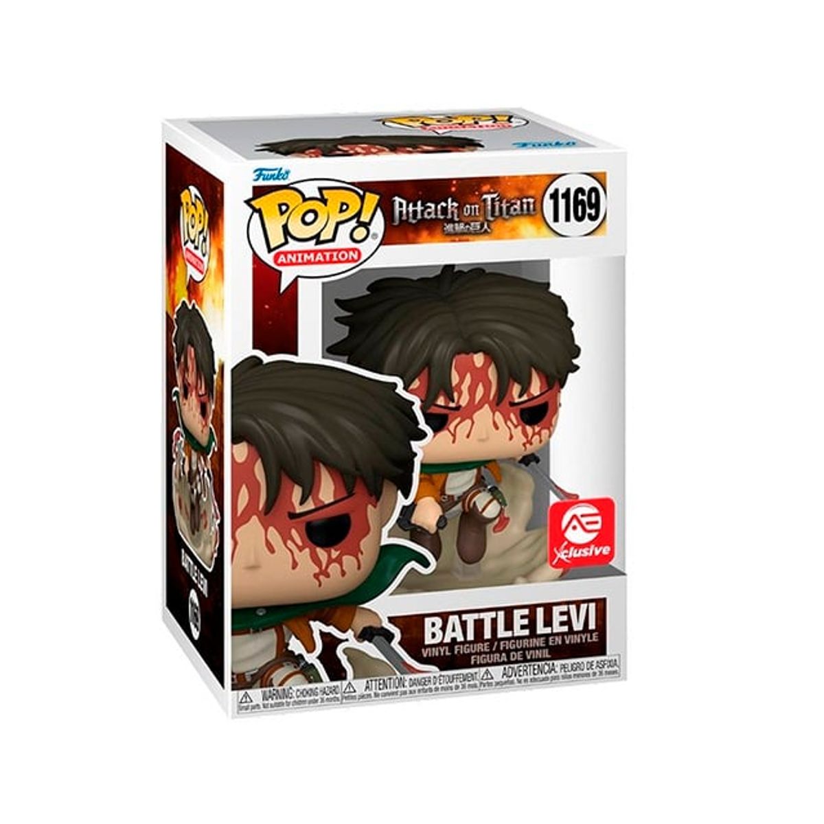 FUNKO - Funko Pop Attack on Titan Battle Levi N°1169 Aexclusive