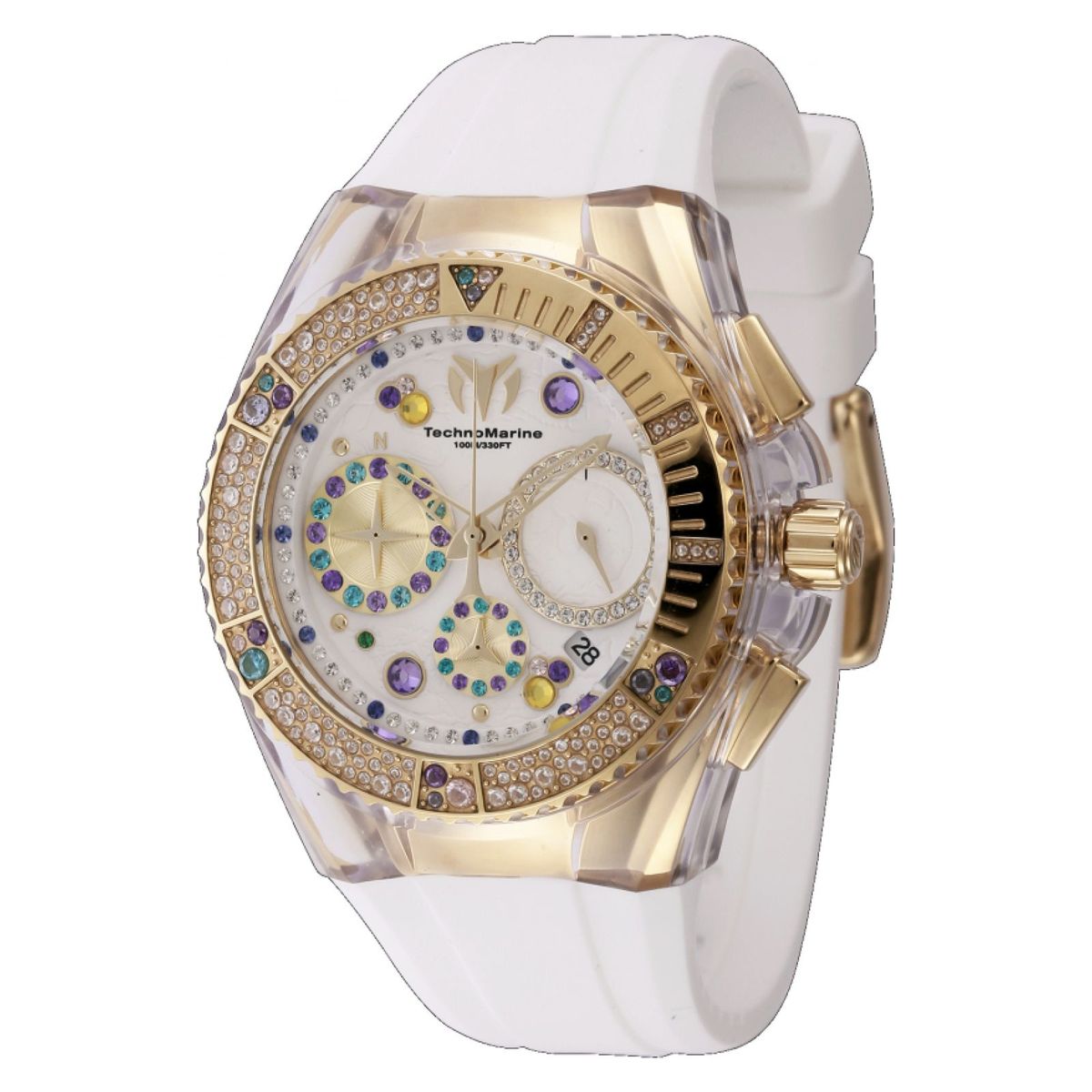 TECHNOMARINE - Reloj Technomarine TM 121004 Quartz Blanco