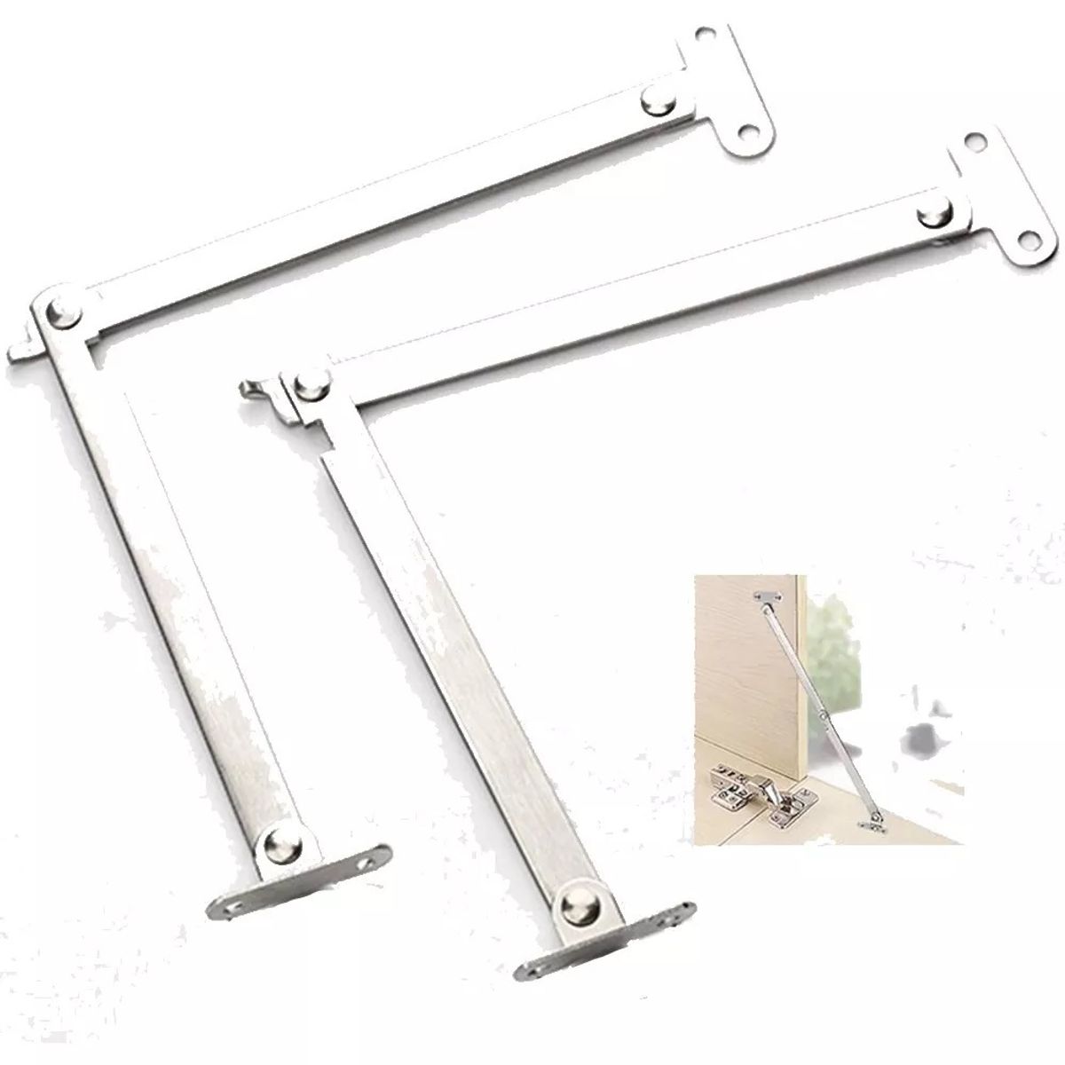 BISAGRA ARTICULADO SOPORTE PUERTA 20CM 1 PAR, marca GENERICO - Foto Principal