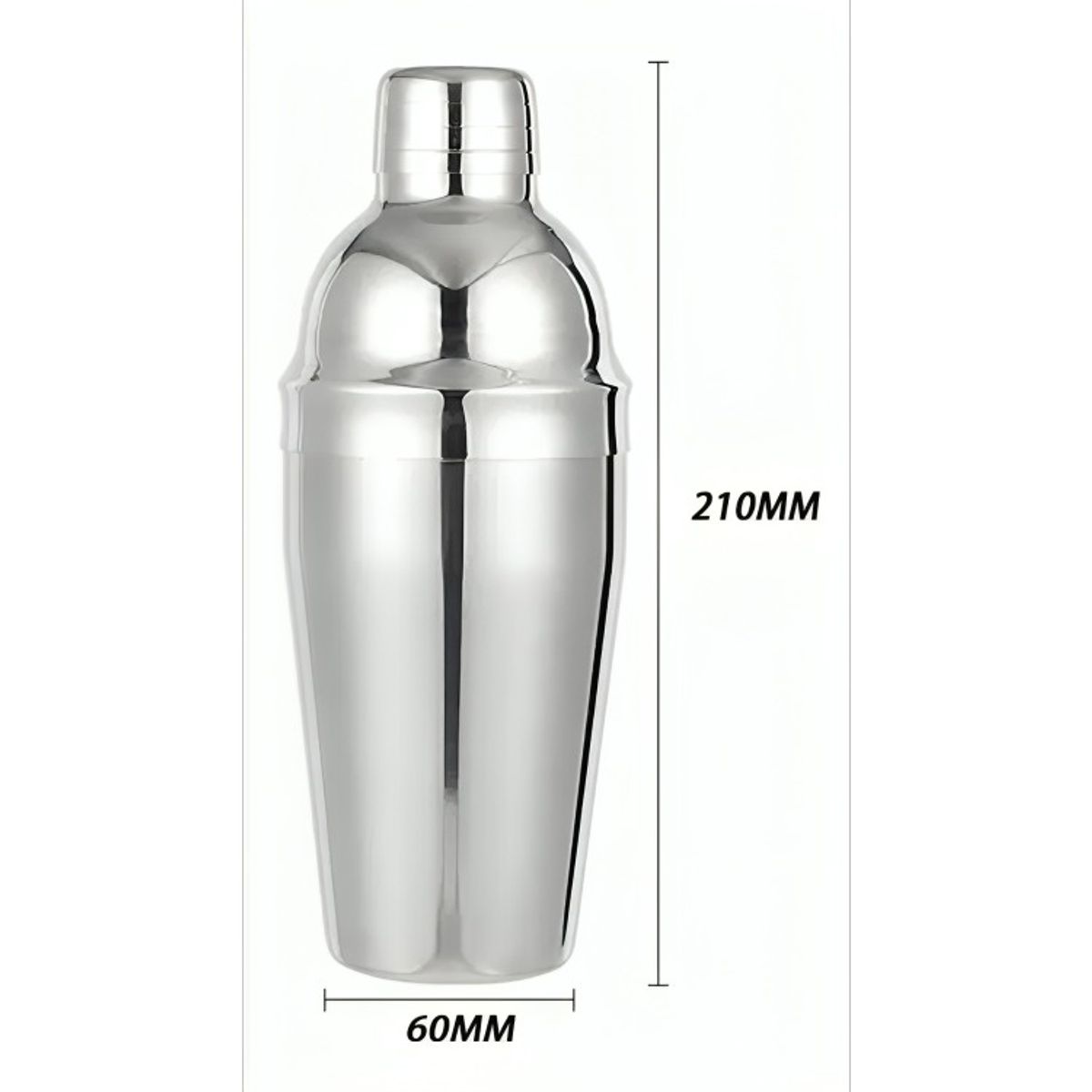 OEM - Coctelera Mezclador de Bebidas de Acero Inoxidable