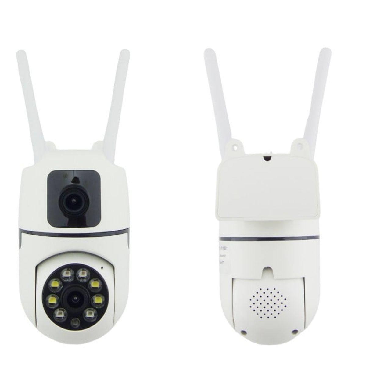 GENERICO - CAMARA VIGILANCIA IP WIFI DOBLE LENTE MODE10 CON MOVIMIENTO