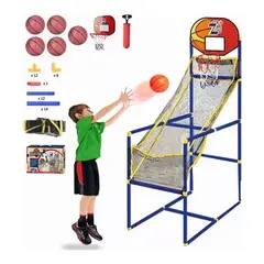 GENERICO - Juego De Aro De Baloncesto Para Niñosinflador + 5baloncesto
