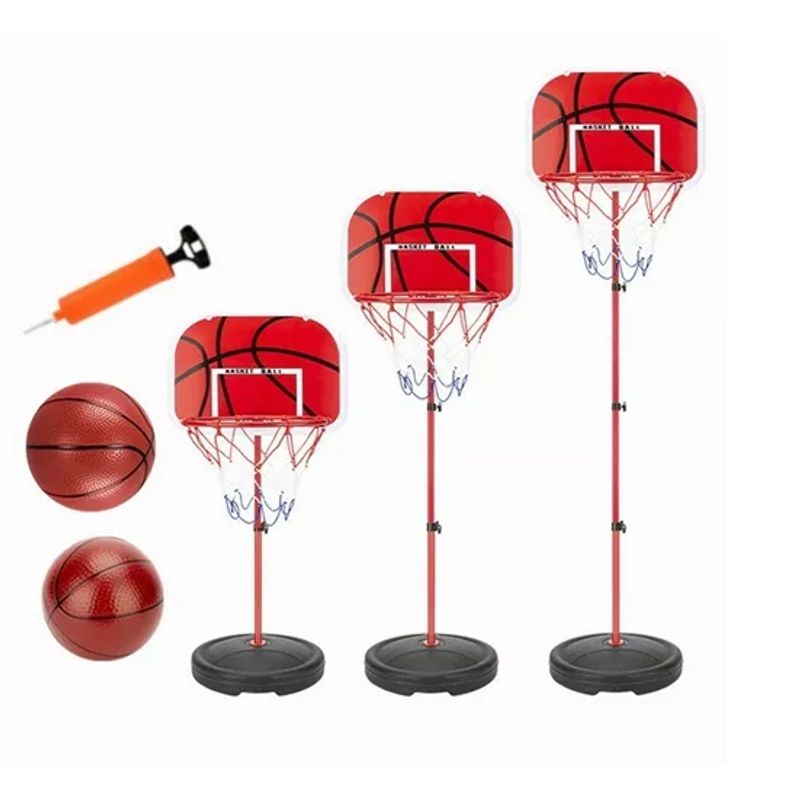 GENERICO - Aro De Basket + Pelota + Inflador