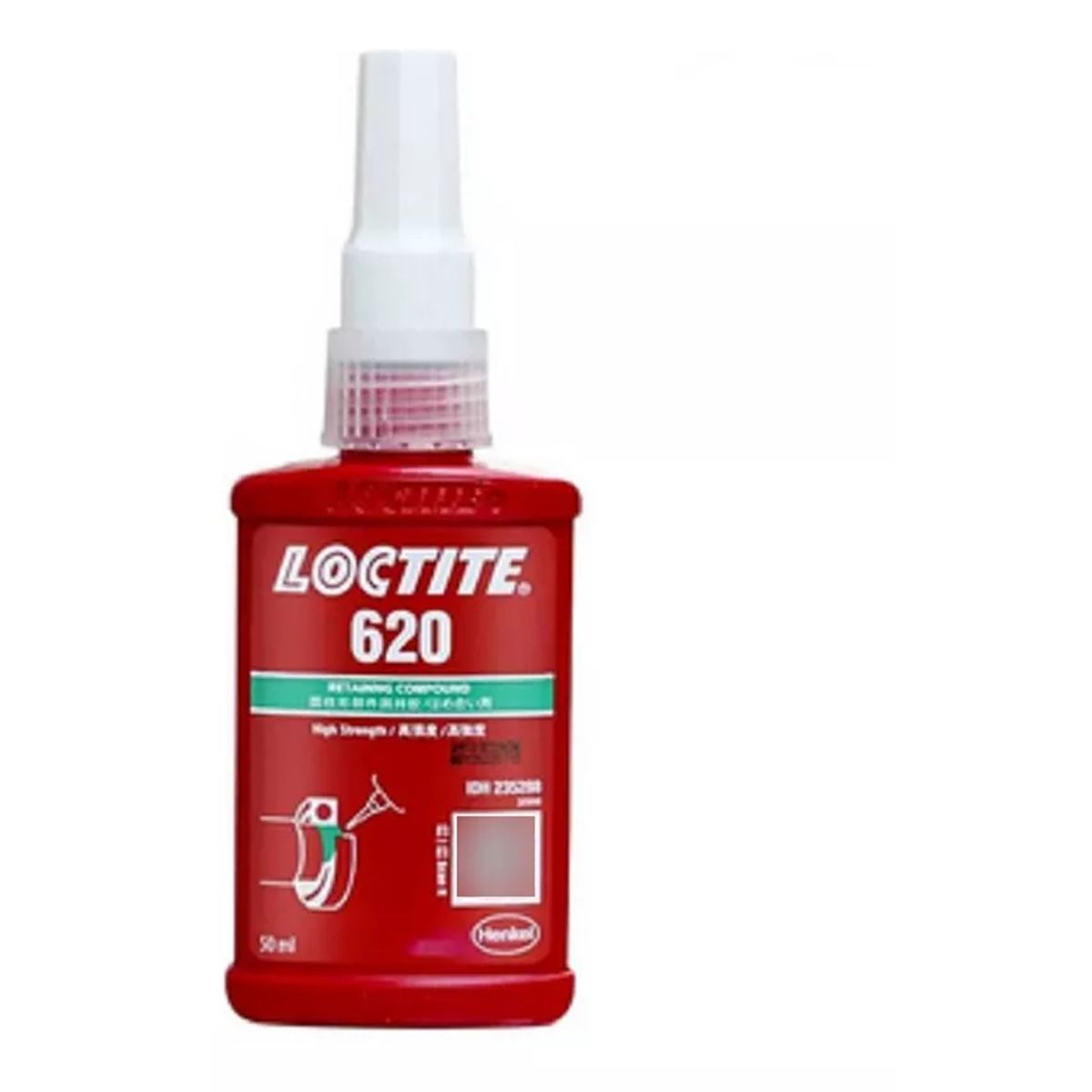 Loctite 620 Fija Ejes Verde 50ml Viscosidad (mpa) S) : 8000, marca LOCTITE - Foto Principal