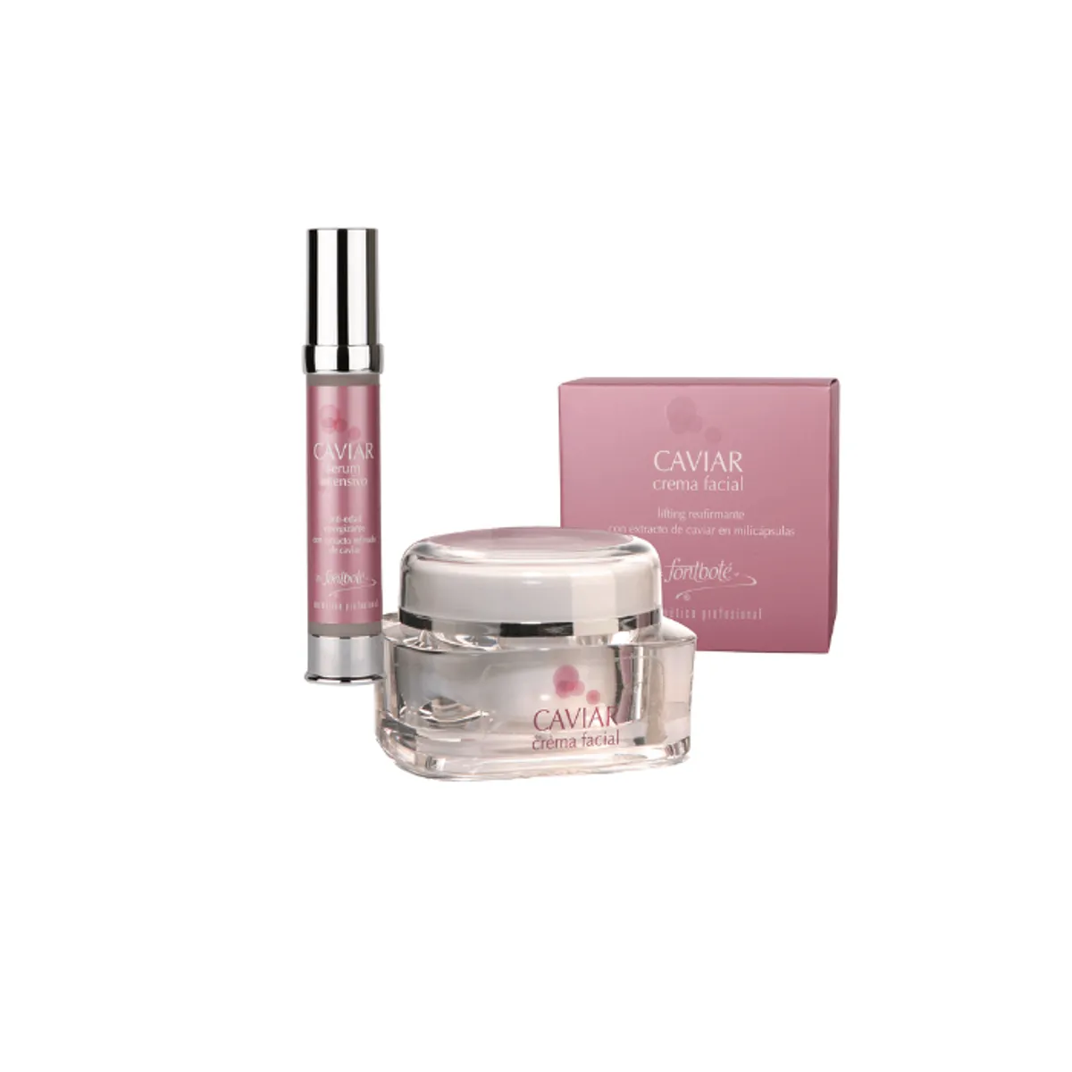 DR FONTBOTE - Kit Caviar: 1 Crema, 1 Serum, Facial Caviar. Dr. Fontboté