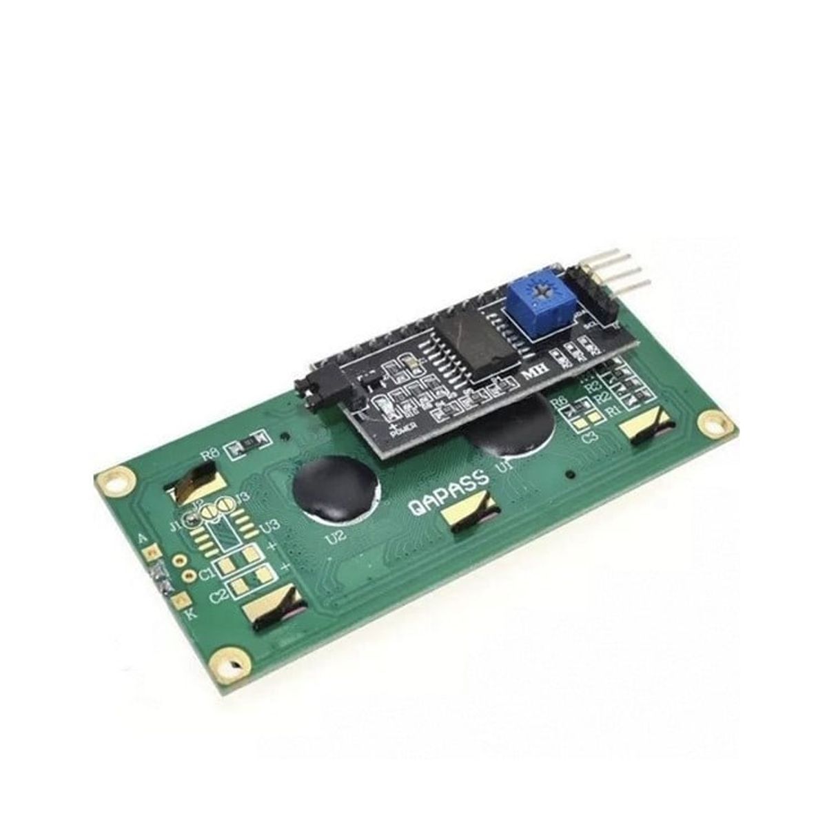 GENERICO - PANTALLA MINI LCD 16 X 2 INTERFAZ SOLDADO IDEAL ARDUINO