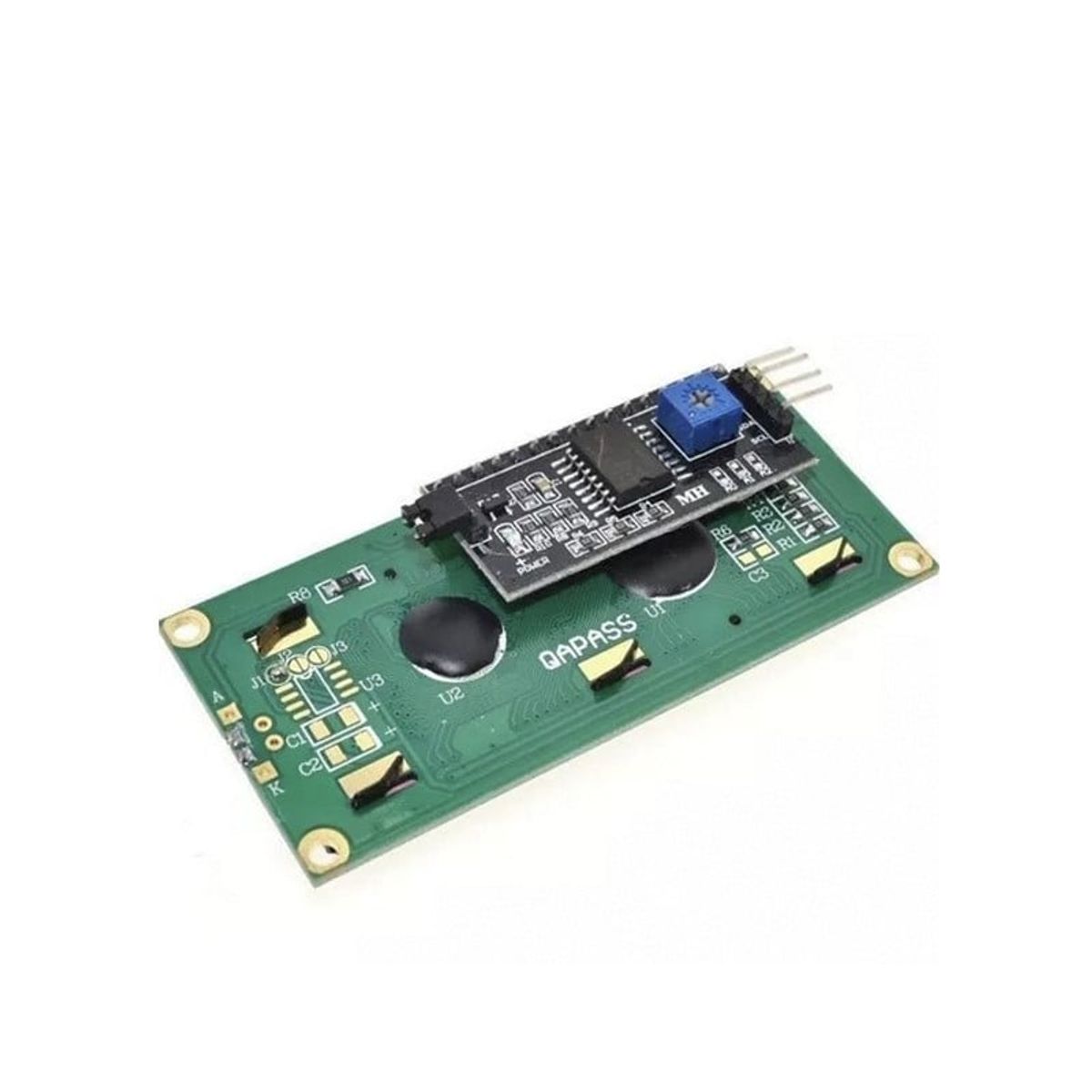 GENERICO - PANTALLA MINI LCD 16 X 2 INTERFAZ SOLDADO IDEAL ARDUINO